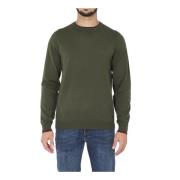 Herre Militærgrøn Sweater