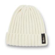 Eco Cashmere Beanie med Fold