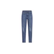 Højtaljede Bootcut Jeans