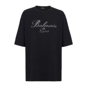 Signatur broderet T-shirt