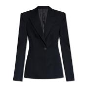 Blazer med spidse revers