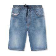 ‘2033 KROOLEY’ denim shorts