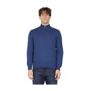 Halv-Zip Turtleneck Sweater