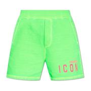 Shorts med logo