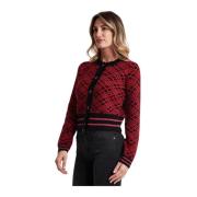 Jacquard Cardigan i Ansonica Stil