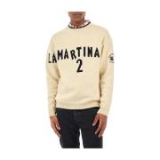 Merino Uld Crew Neck Sweater Off White