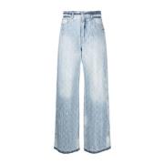 Wide Leg Denim Jeans