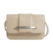 Beige Crossbody Taske