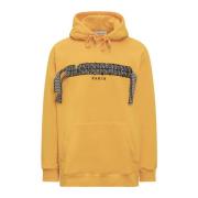 Oversize Hoodie med Curb Logo