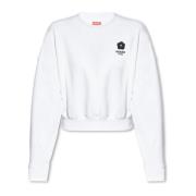 Sweatshirt med logo