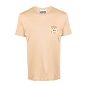 Beige T-shirts og Polos med Appliqué Logo