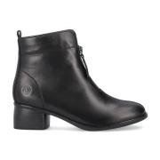 Sorte Lukkede Booties