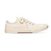 Hvid Low Top Sneaker med Balenciaga Logo