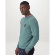 Faded Teal Sweatshirt i Bomuld