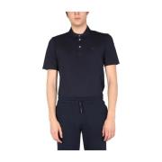 Poloshirt med logobroderi