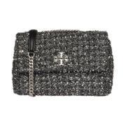 Sort Kira Tweed Skuldertaske