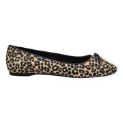 Nori Leopard Print Kalveskind Ballerina