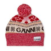 Grafisk Uld Beanie