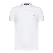 Sofistikeret hvid polo T-shirt