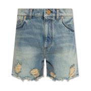 Slidte denimshorts