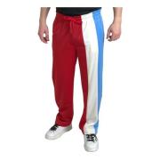 Multifarvet Stribede Sweatpants