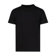 Herre Logo T-Shirt, Sort, 100% Bomuld