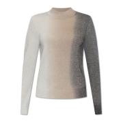 Sweater med lurex garn