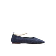 Augusta denim balletflats