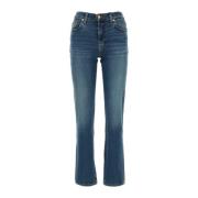 Flared Denim Jeans