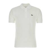 Hvid Piquet Polo Shirt