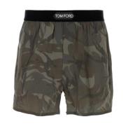 Stretch Satin Boxer Shorts