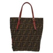 Pre-owned Canvas fendi-tasker