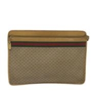 Pre-owned Canvas clutches