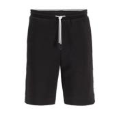 Casual Sport Shorts med Farveblok Logo