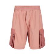 Logo Cargo Bermuda Shorts