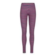 Hindbær Striper Leggings