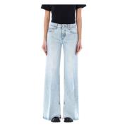 Flared Wide Jeans