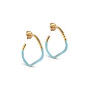 Hoops - Sway - Icy Blue - Enamel Copenhagen