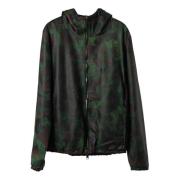 Luksus Læder Camo Bomber Jakke