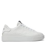 Hvide Læder Sneakers Regular Fit