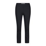 Højtaljet Slim Fit Elastisk Talje Bukser