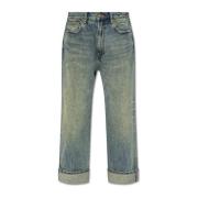 Jeans med en vintageeffekt