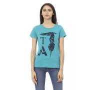 Action Light Blue Bomuld T-shirt