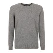 Grå Crew Neck Sweater