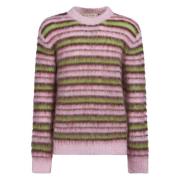 Stribet Mohair Sweater