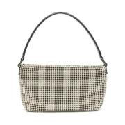 Champagne Sølv Diamante Hobo Taske