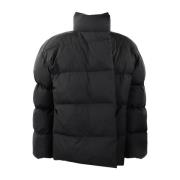 Herre Wrap Puffer Sort