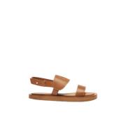 Klassisk Læder Sandal