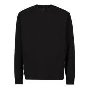 Sort Crewneck Sweatshirt