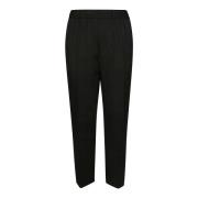 Luke Pantalone Gabardina Straight Trousers